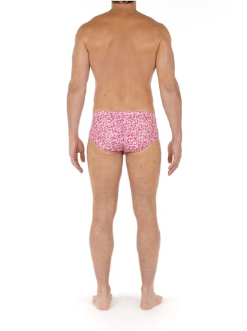 HOM Swim Mini Briefs Issa in pink print