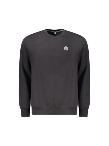 North Sails Schwarzes Baumwoll-Sweatshirt