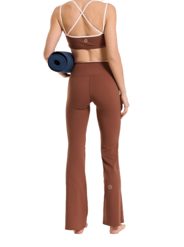 Onamaste Legging Flair Yska in Braun