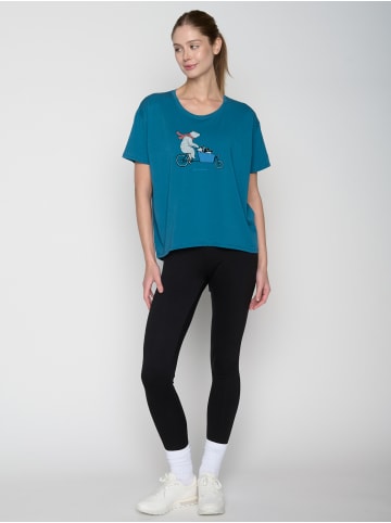 GreenBomb Feel Bike Cargo Family in Rich Blue