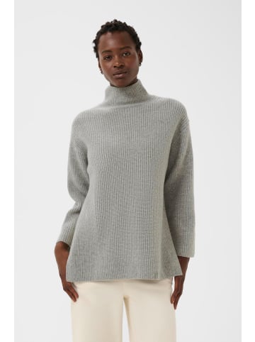 PART TWO Strickpullover SofiyaPW Oversize fit in Medium Grey Melange