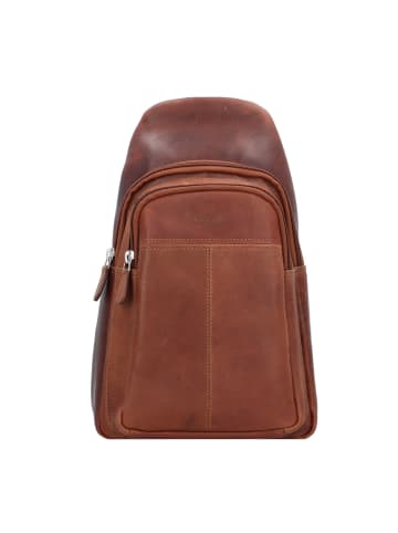 Esquire Dallas Umhängetasche Leder 20 cm braun