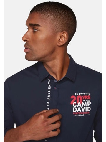 CAMP DAVID  Hemd in blau