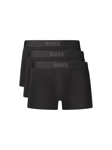 Hugo Boss Schwarz Baumwolle Herren Boxershorts 3er-Pack