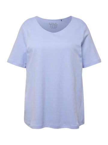 Ulla Popken Shirt in himmelblau