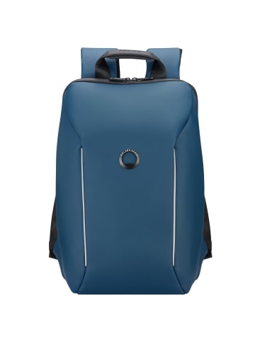 Delsey Securain Rucksack RFID 43 cm Laptopfach in nachtblau