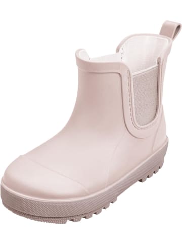 Playshoes Kinder Stiefel "Regenstiefel Halbschaft" in Rosa