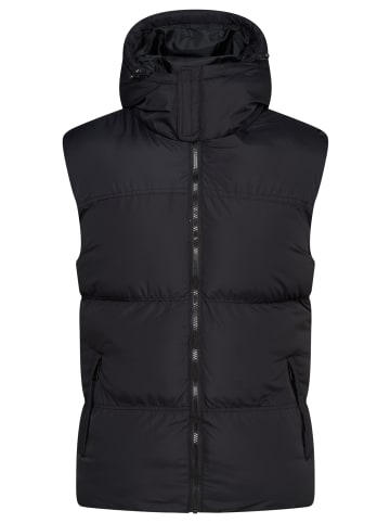 behype Puffer Weste MGLROLLIN-PANEL in schwarz