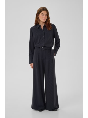 My Essential Wardrobe Casual Hose VittaMW Loose fit in Dark Sapphire Blue W. stripe