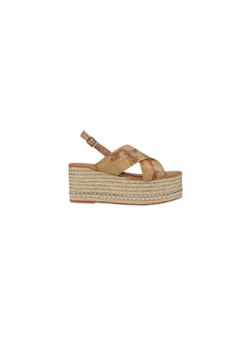 Alviero Martini Prima Classe Keilschuhe Beige