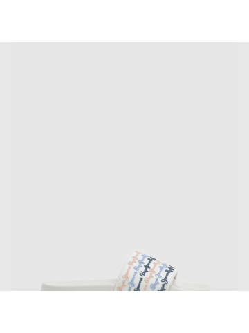 Pepe Jeans Flops Slider in Weiß
