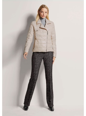 MADELEINE Steppjacke mit Reißverschluss in kiesel