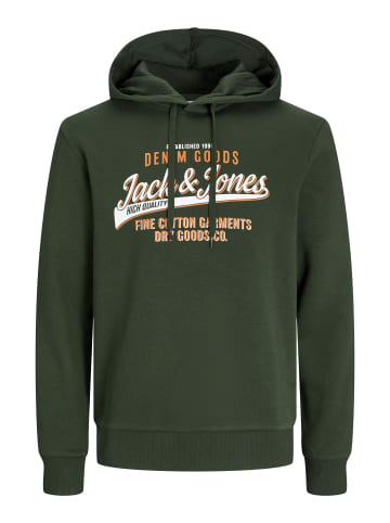 Jack & Jones Kapuzenpullover in Kombu Green