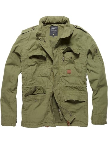 Vintage Industries Parka in Grün