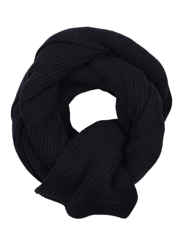 CASAMODA Schal und Mütze in Dunkelblau