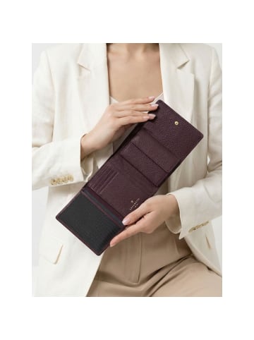 Lazarotti Bologna Leather Geldbörse Leder 12 cm in burgundy