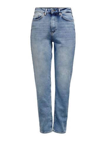 ONLY Mom Jeans in Light Blue Denim