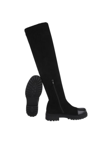 Ital-Design Stiefel in Schwarz