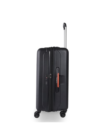 Hedgren Comby Grip M Exp 4 Rollen Trolley M 65 cm mit Dehnfalte black