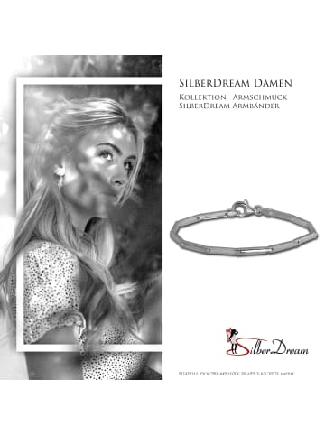 SilberDream 925 Sterling Silber Damen SilberDream Armbänder Line ca. 18,5cm