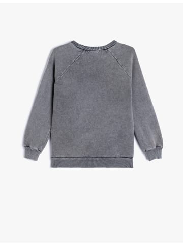 KOTON Sweatshirt in Anthrazit