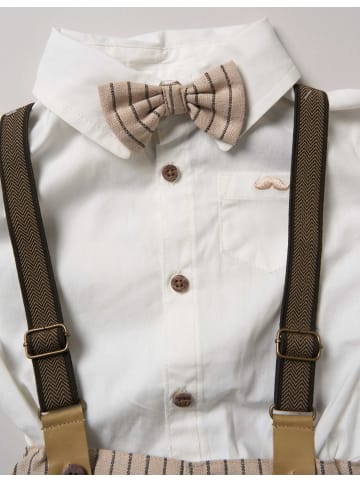 Little Gent 4tlg Set Frühling, Sommer in braun creme