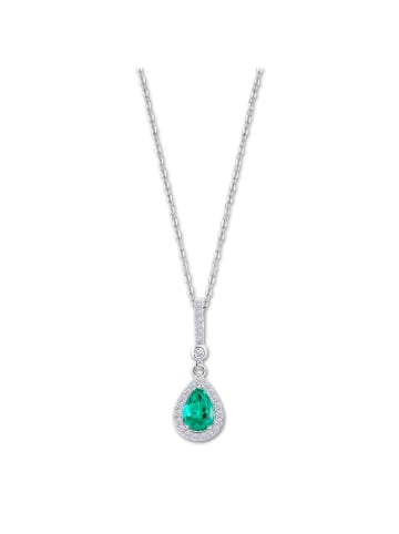 LOTUS silver Anhänger Silber 925 Sterling Silber Zirkoniastein Halsketten