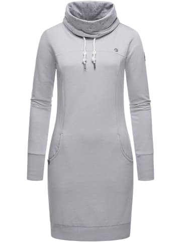 ragwear Sweatkleid Ditik in Light Grey