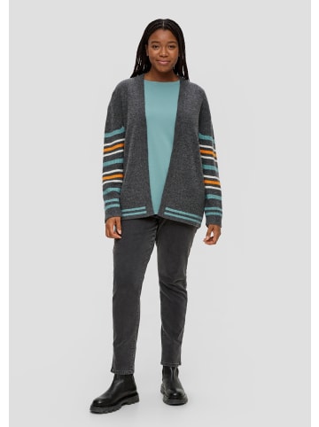 TRIANGLE Strickjacke langarm in Grau