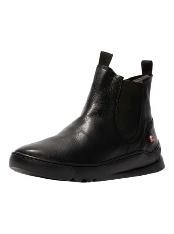 softinos Stiefelette LACE Schwarz