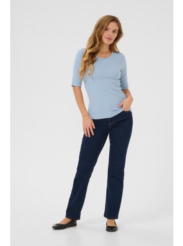 Kaffe T-shirt KAcarna Slim fit in Soft Chambray