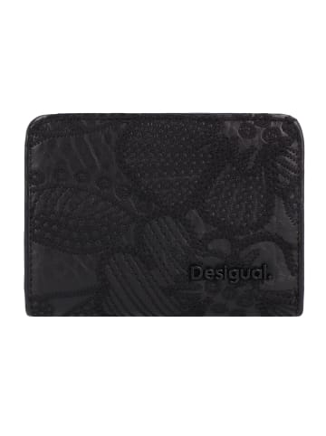 Desigual Alpha Geldbörse 12 cm in schwarz