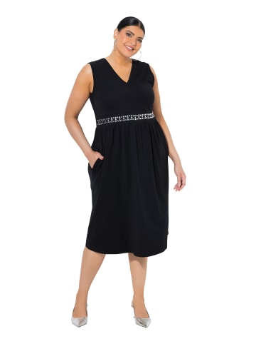 Ulla Popken Kleid in schwarz