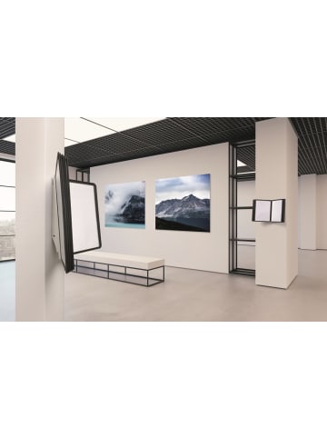 Durable Sichttafelständer Sherpa Wall 10 Wanddisplay mit 10 Tafeln g...