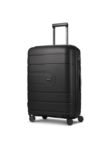 Redolz Essentials 11 4 Rollen Trolley 66 cm mit Dehnfalte black