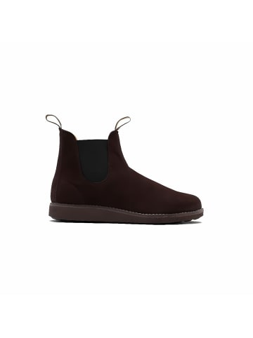Blundstone Chelsea Boot "2689 Deepest Brown Suede (Aerocork Boot)" in Braun