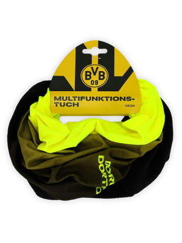 BVB BVB Multifunktionstuch schwarz-neon in neongelb und schwarz