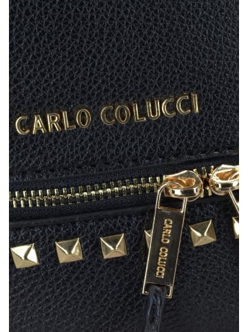 Carlo Colucci Cityrucksack Cervato in Schwarz