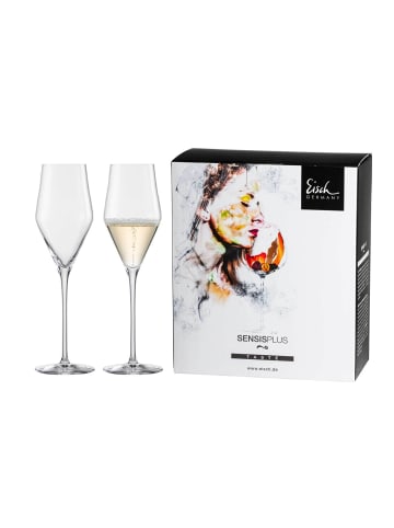 Eisch 2er Set Champagnergläser Sky SensisPlus 260 ml in transparent
