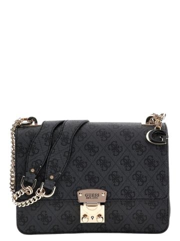 Guess Handtasche Eliette Logo in Coal logo