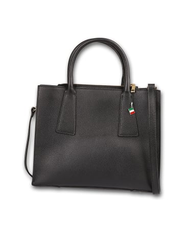 Florence Leder Handtasche Florence Tasche schwarz ca. 32cm