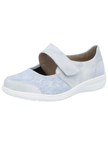 Solidus Komfort Sandalen für Damen in hell-blau