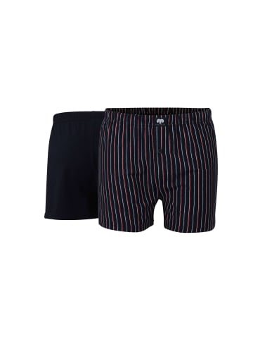 CECEBA Boxershort 2Er Pack Daytona in navy-red