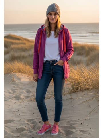 salzhaut Sweatjacke REFFEN Plum