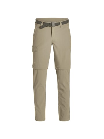 Maier Sports Zip-Hose Torid Slim in Beige