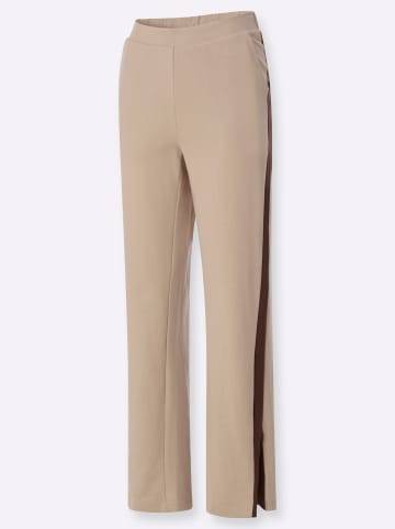 Sieh an! Sweathose in beige-schoko