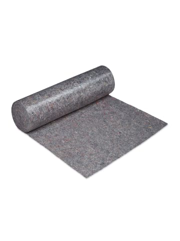 relaxdays 2 x Malervlies in Grau - (L)50 x (B)1 m