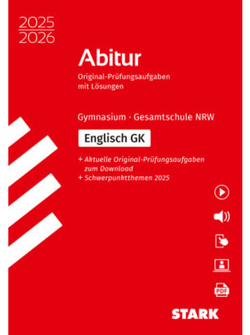 Stark Buch - STARK Englisch GK - Abitur 2025/2026 NRW - Prüfungsvorbereitung, m.