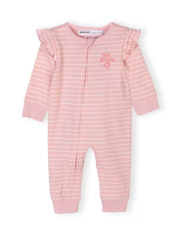 Minoti 3-er Pack Strampler 28BABYRIB1 in hellpink