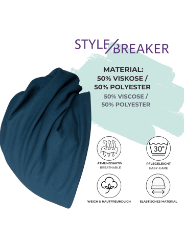 styleBREAKER Beanie Mütze in Midnight-Blue